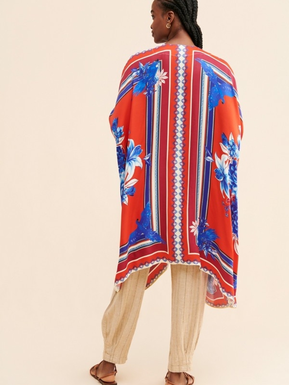 Farm Rio Macaw Scarf Duster - Picture 2 of 5